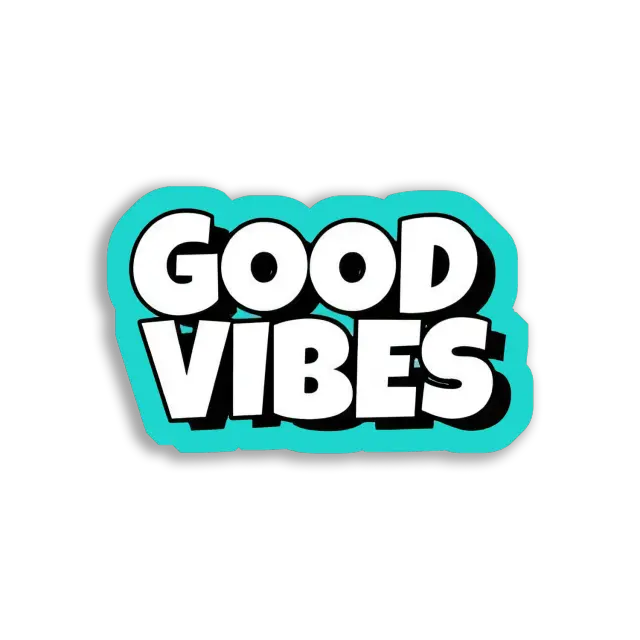 Good Vibes Only Sticker