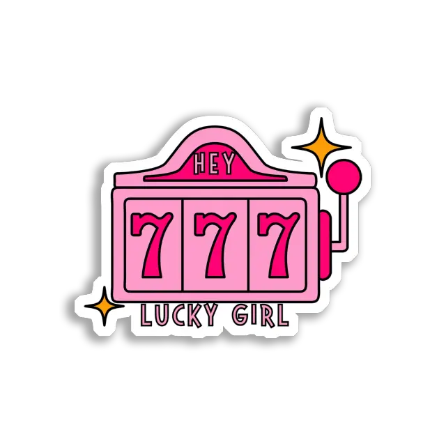 Hey Glückspilz, 777 Jackpot Sticker