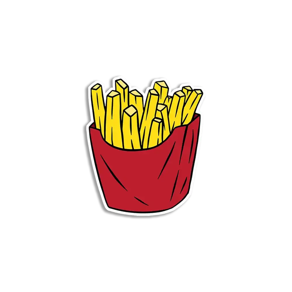 Kawaii Pommes Sticker