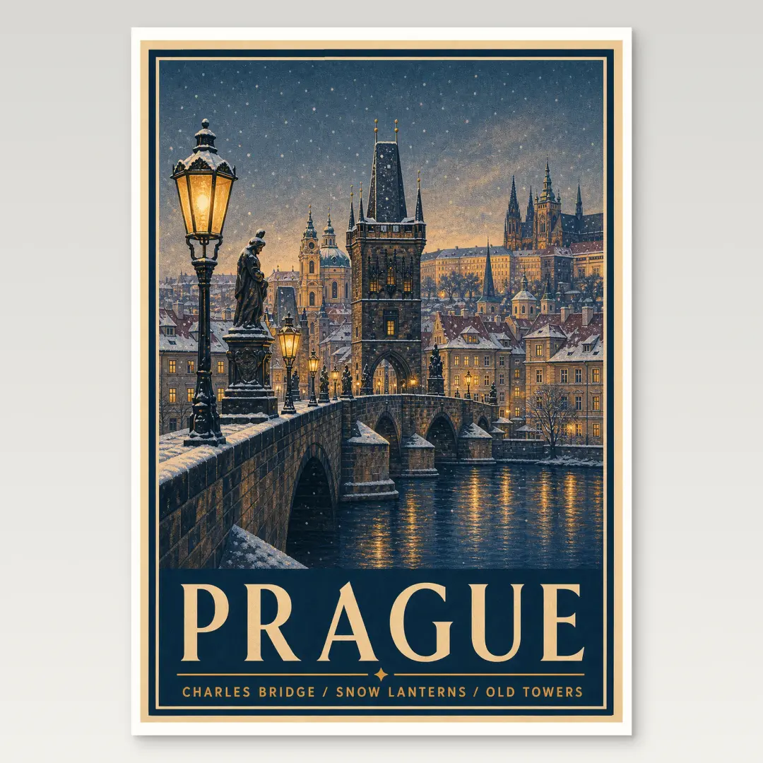 Prague Poster