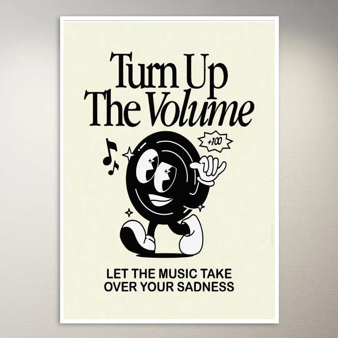 Turn Up the Volume +100 Poster