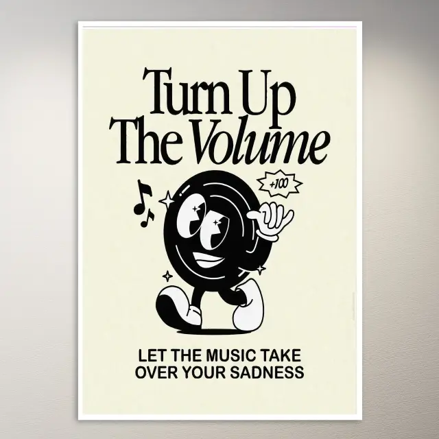 Turn Up the Volume +100 Poster