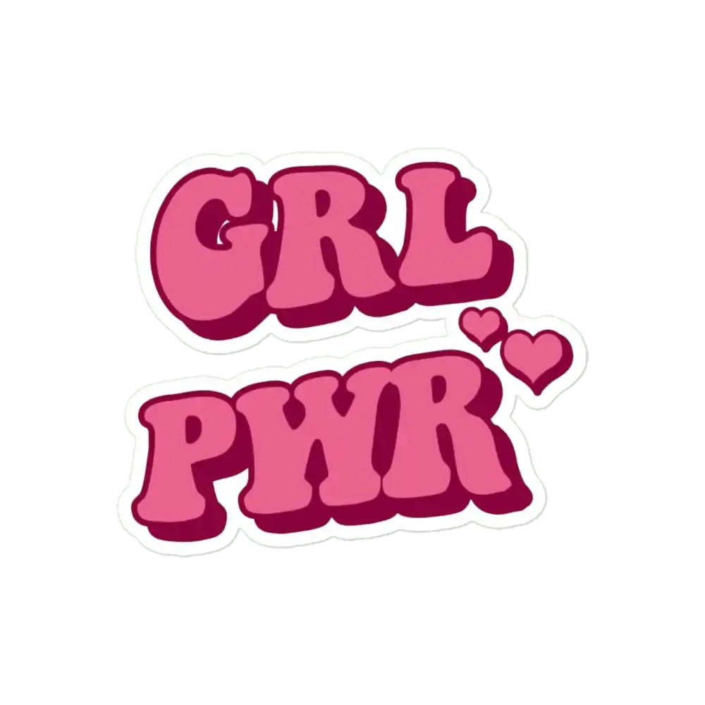 Girl Power Sticker