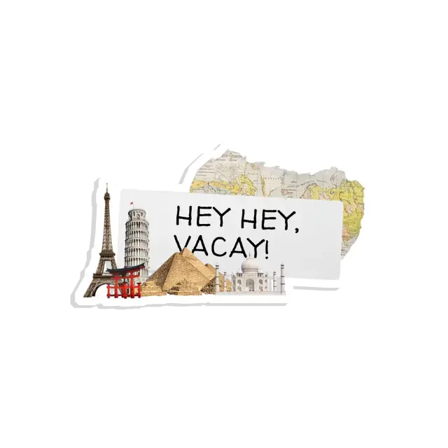 Hey hey Urlaub Sticker