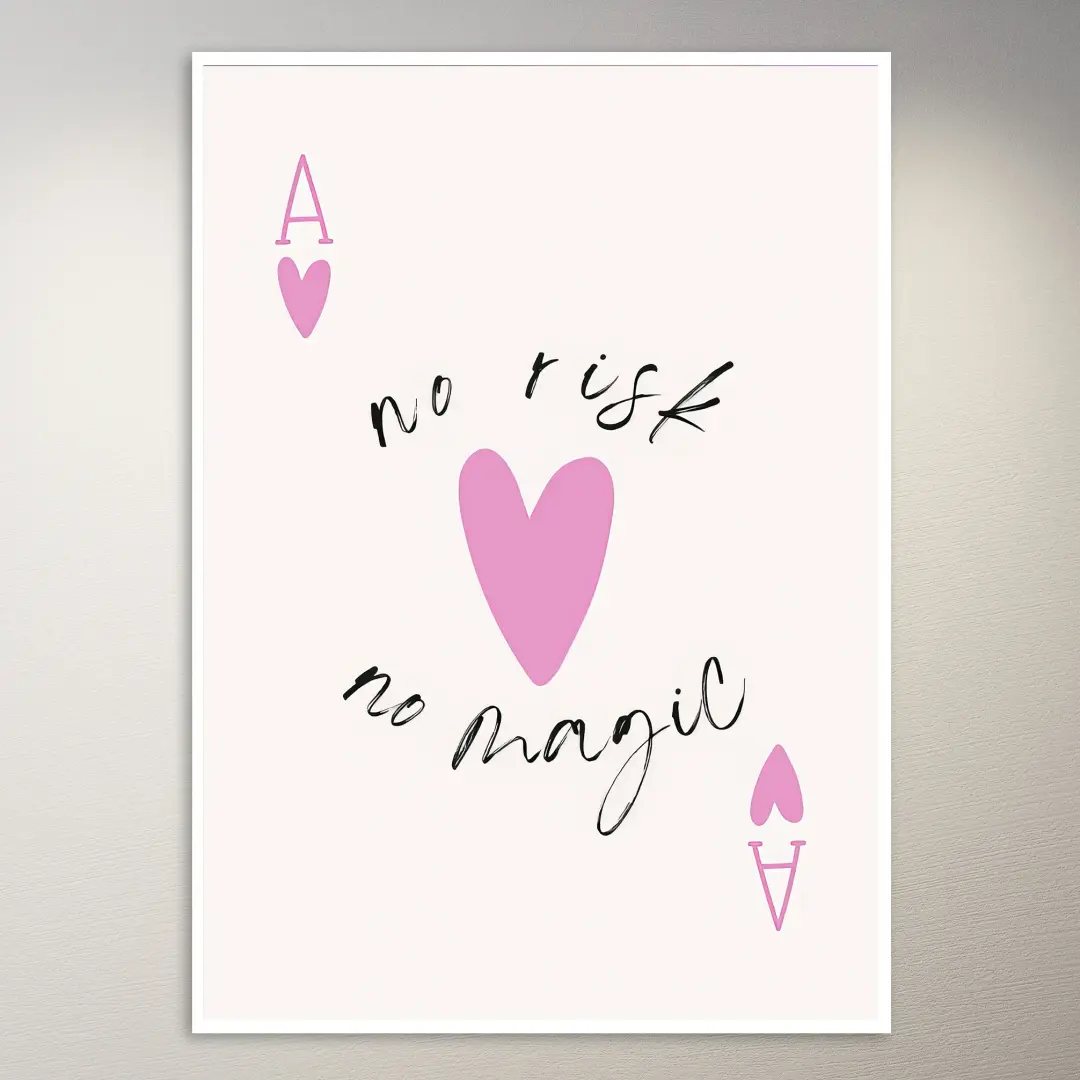 No Risk, No Magic Poster