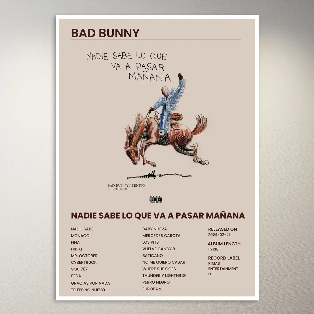 Bad Bunny Poster