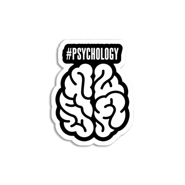 Pegatina #Psychology