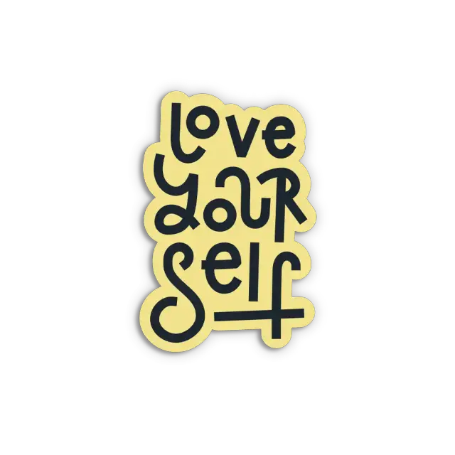Liebe dich selbst Sticker