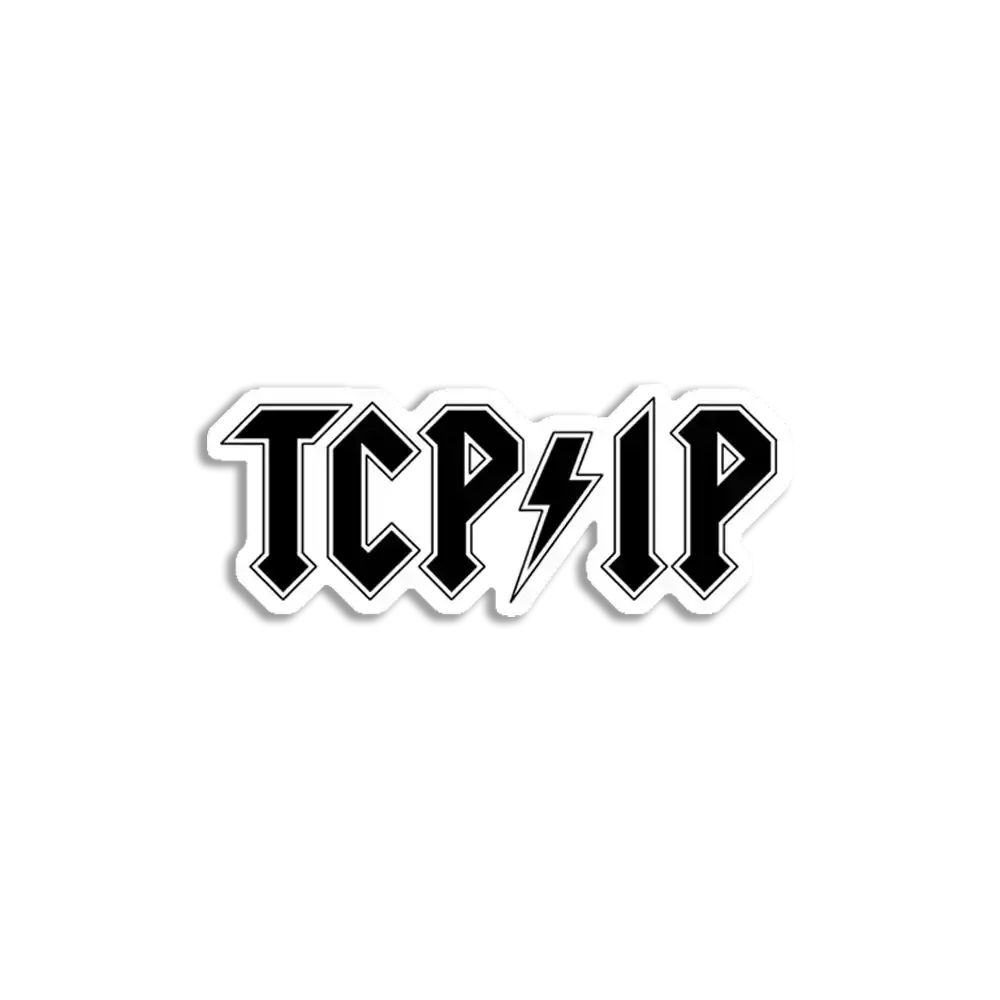 TCP IP Sticker