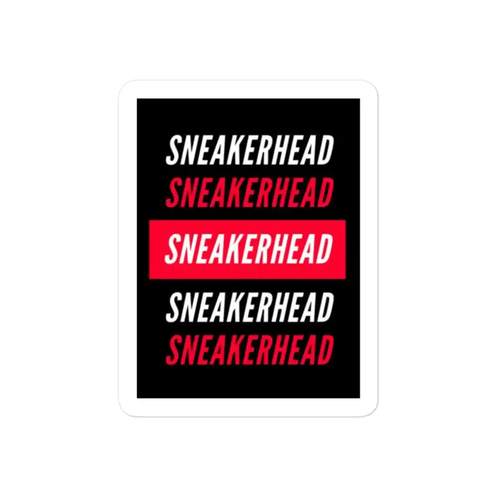 Sneakerhead Sticker 2