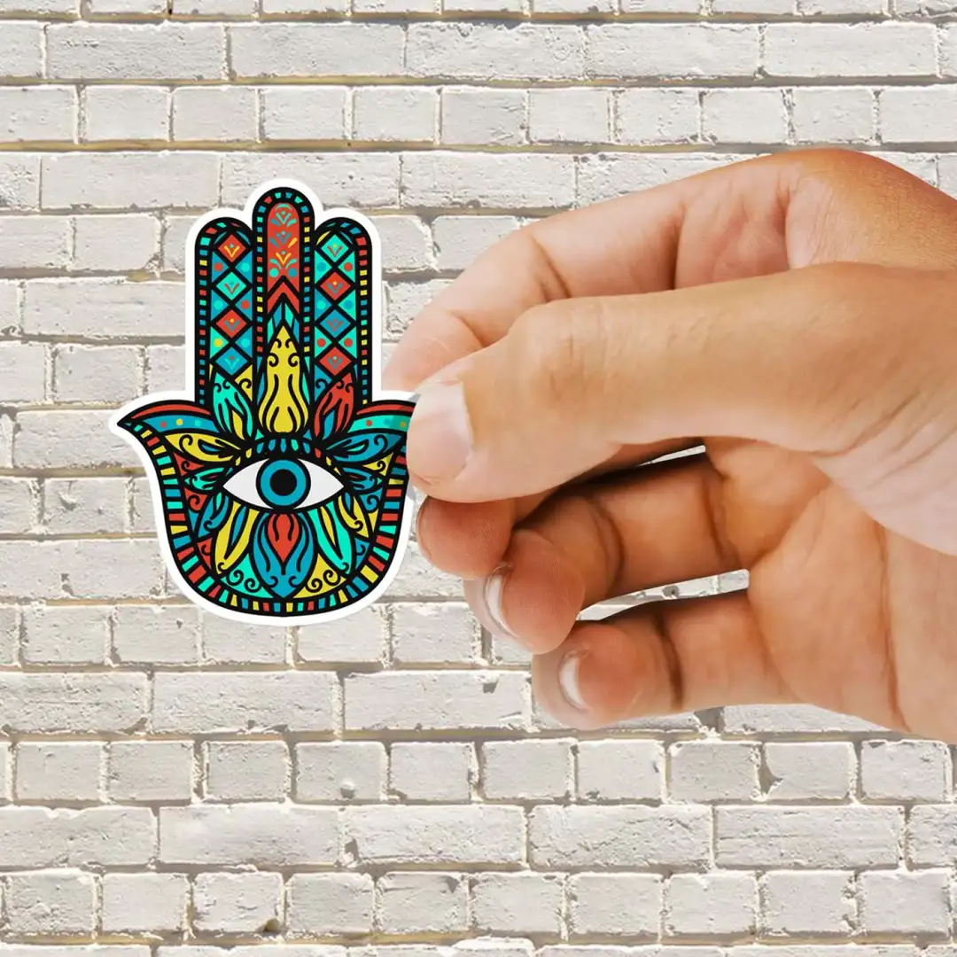 Psychedelic Hand Sticker