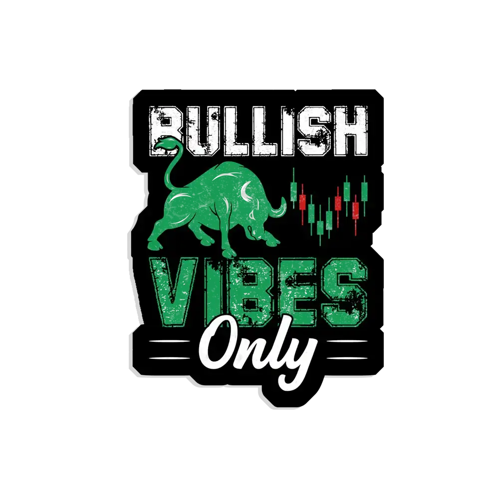 Bullish Vibes Only Sticker