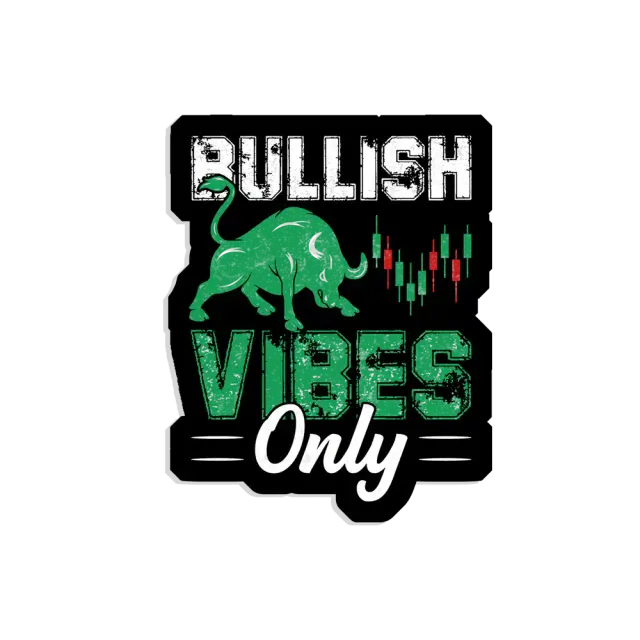 Bullish Vibes Only Sticker
