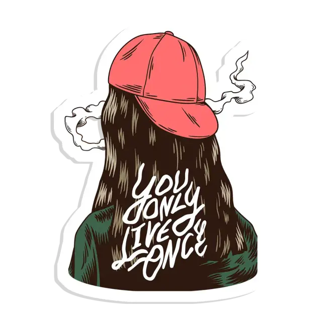 You only live Once Sticker