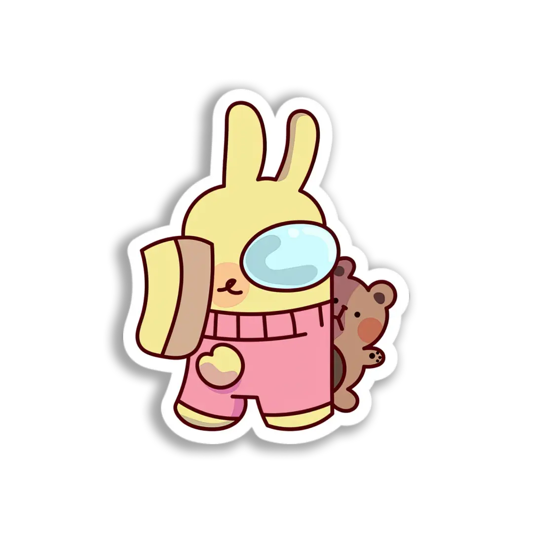 Hasen-Among-Us-Crewmate Sticker