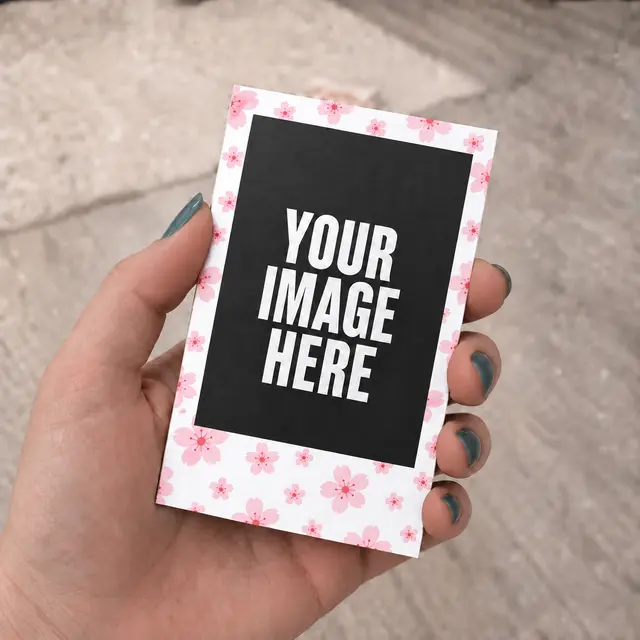 Cherry Blossom Polaroids