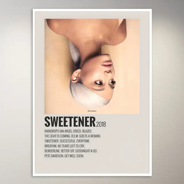 Ariana Grande Sweetner Poster | Musik-Poster