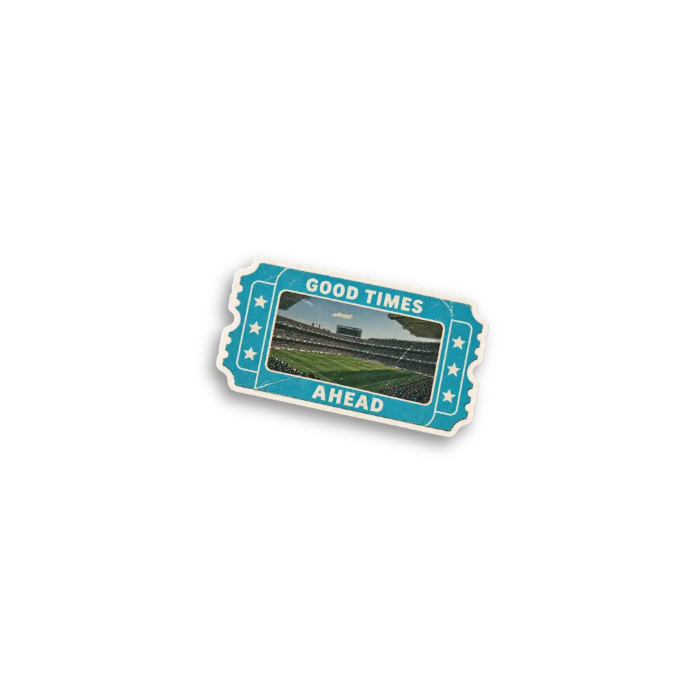Stadionticket-Sticker