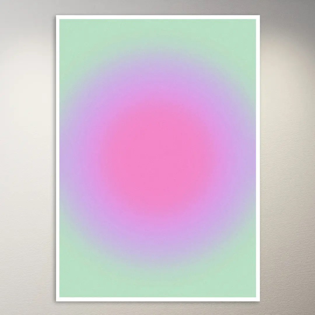 Aura & Positvity Poster | Aesthetic Poster