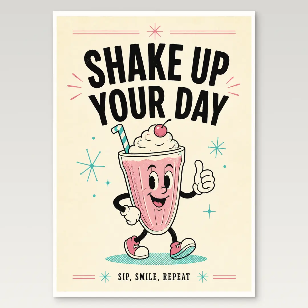 Milkshake Poster