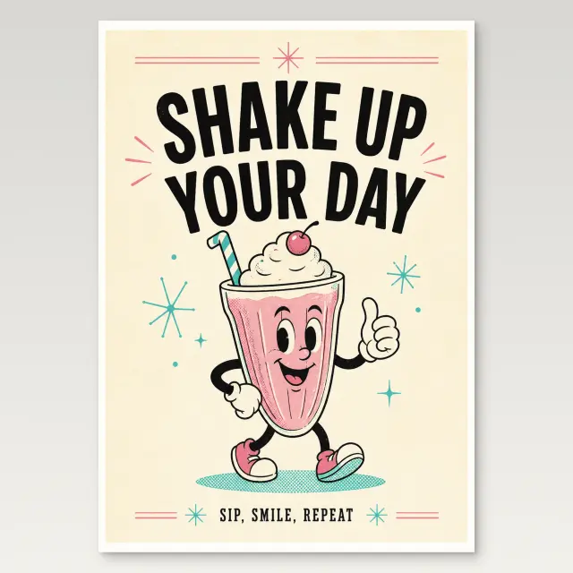 Milkshake Poster