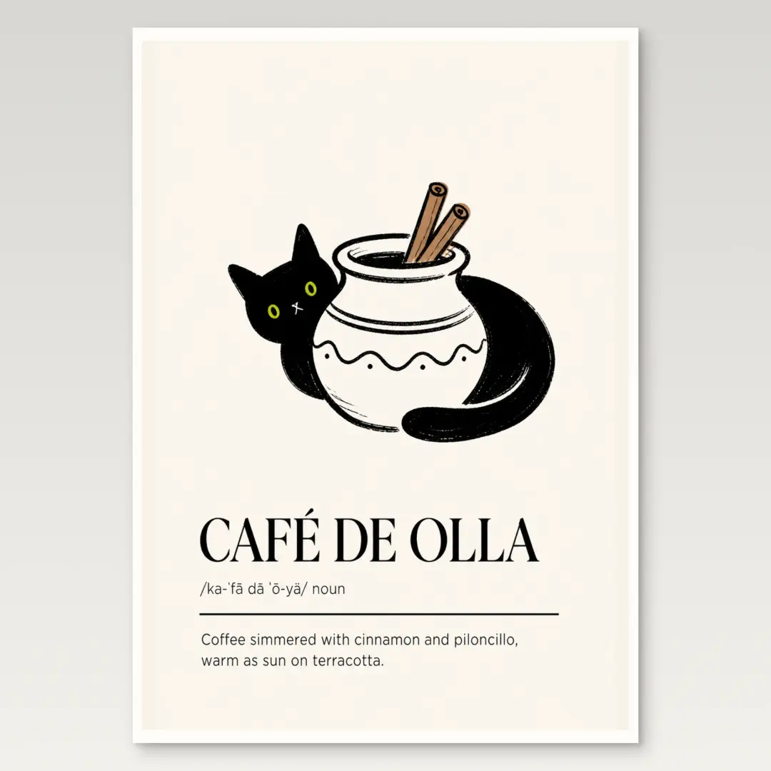 Cafe de Olla Poster