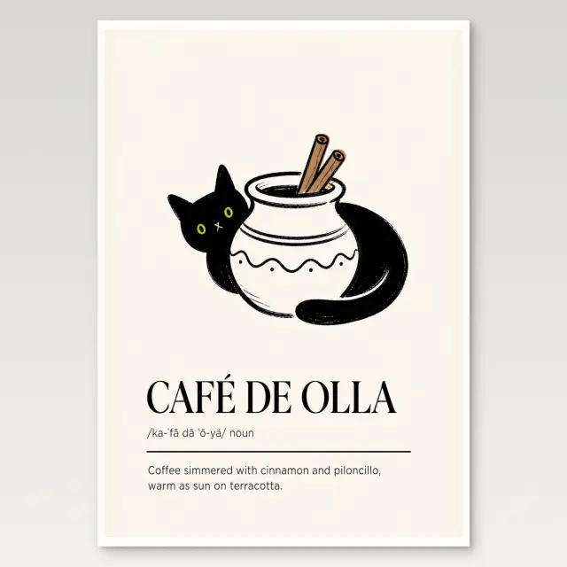 Cafe de Olla Poster