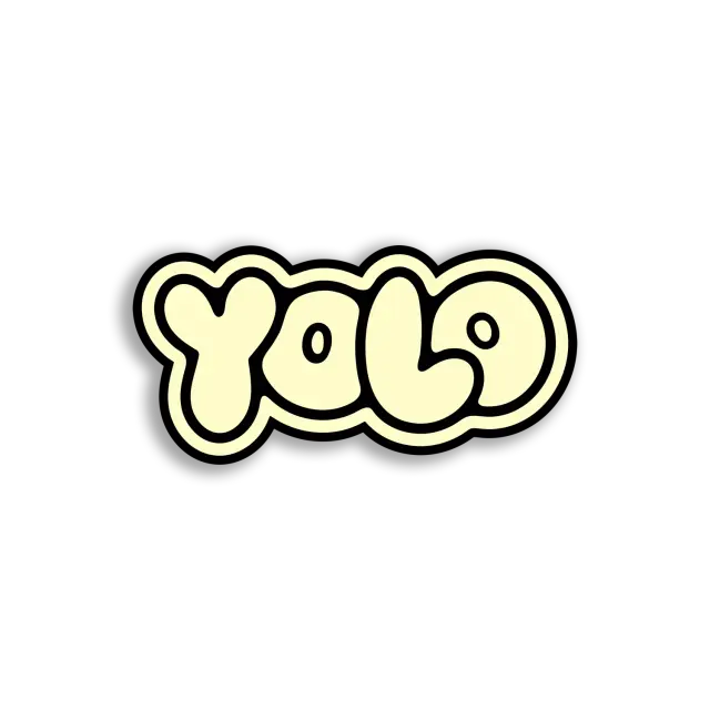 YOLO – man lebt nur einmal Sticker