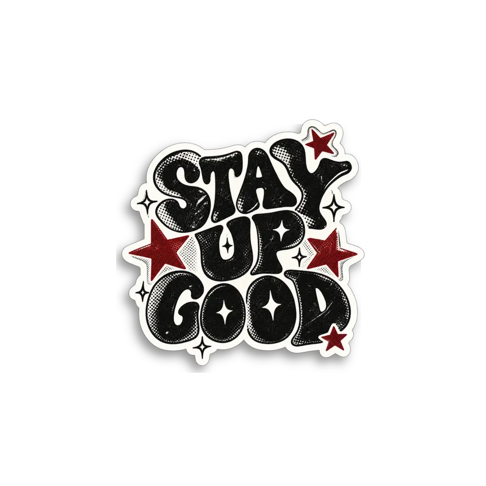 Bleib gut drauf Sticker