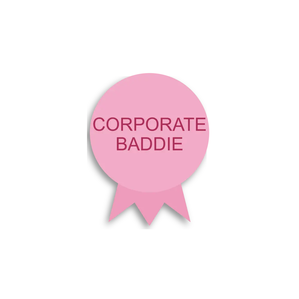 Corporate Baddie Sticker