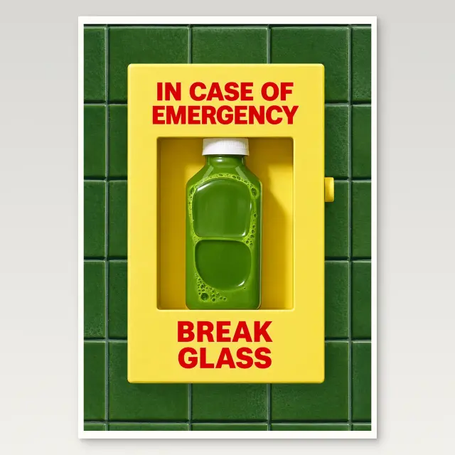 Notfall-Matcha-Poster