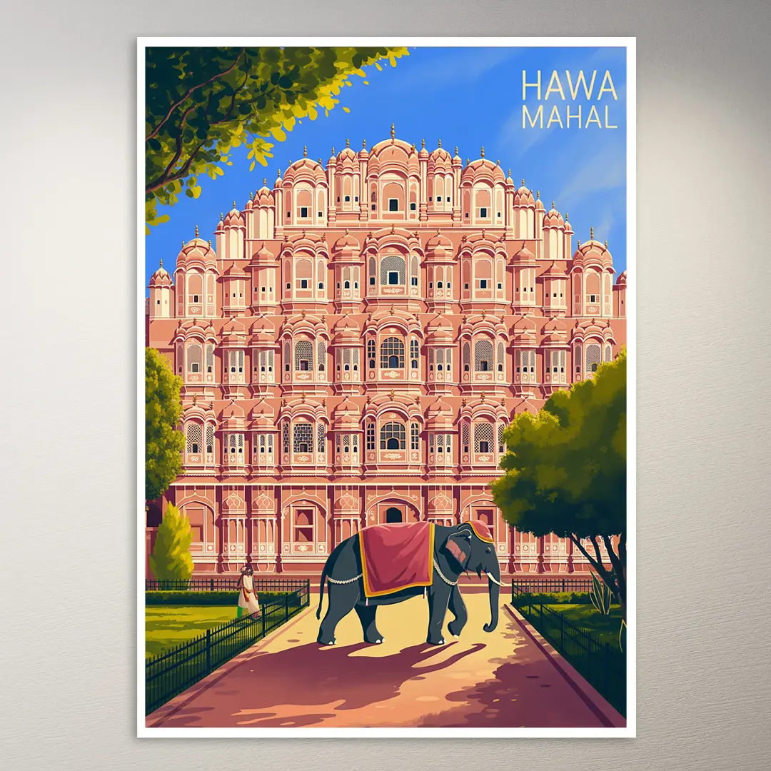 Jaipur 旅遊海報