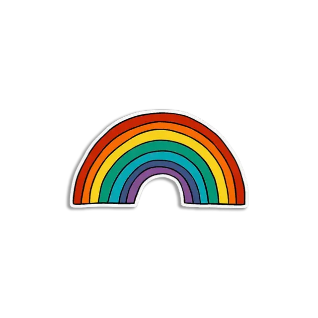 VSCO Rainbow Sticker
