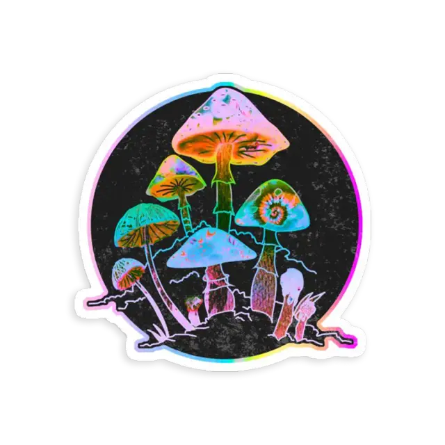 Garden of Shrooms Sticker