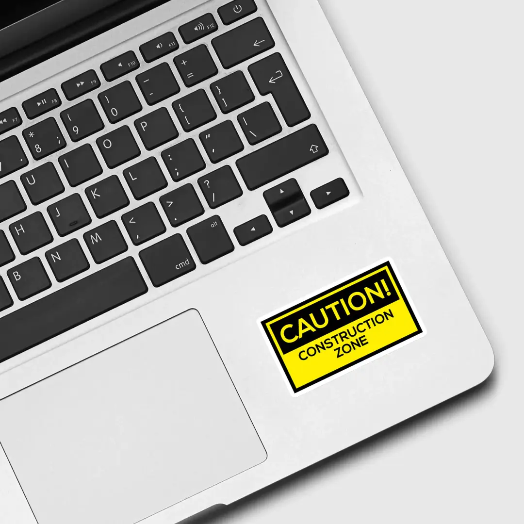 Komm rein, wir haben geöffnet Sticker