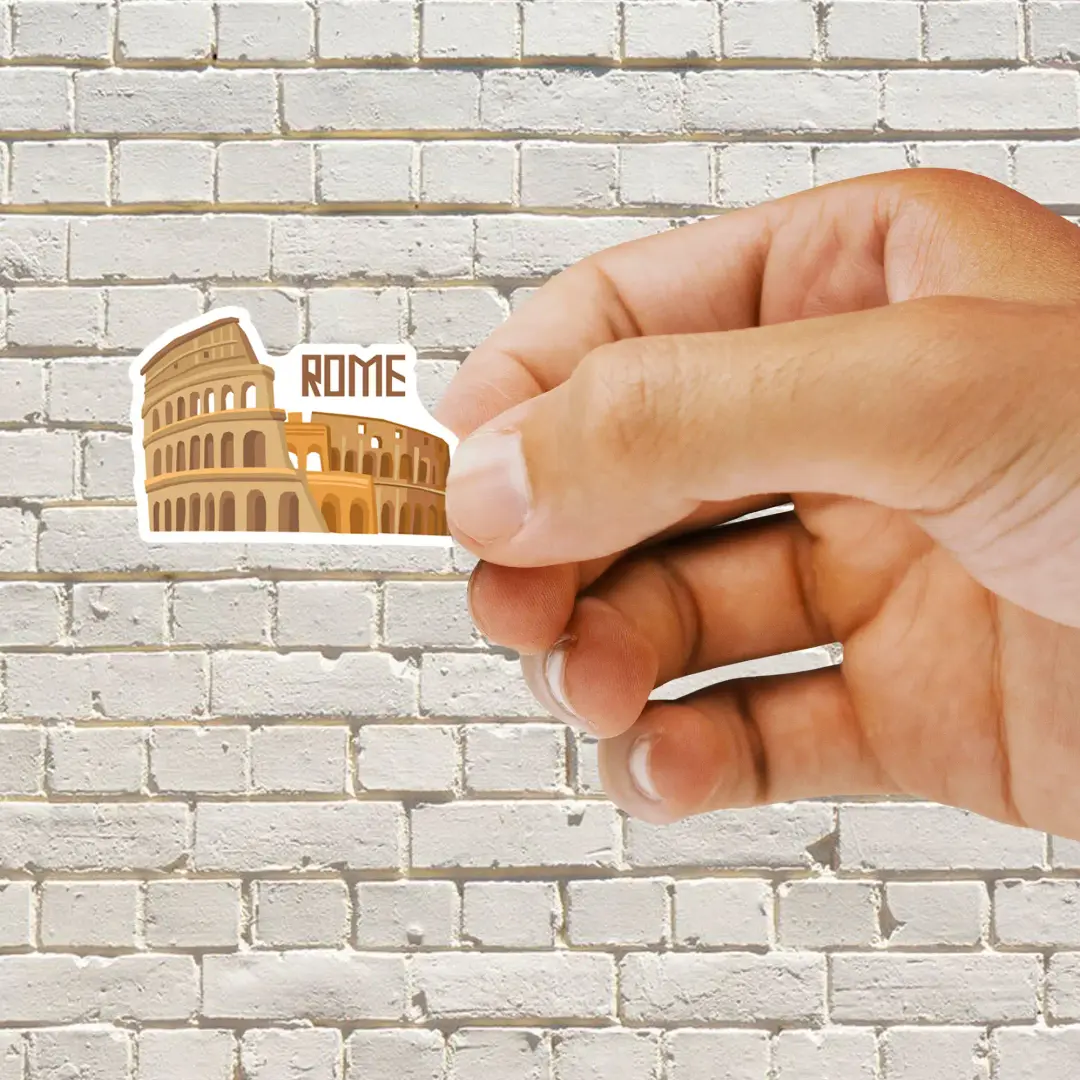 Travel Colosseum Rome Sticker