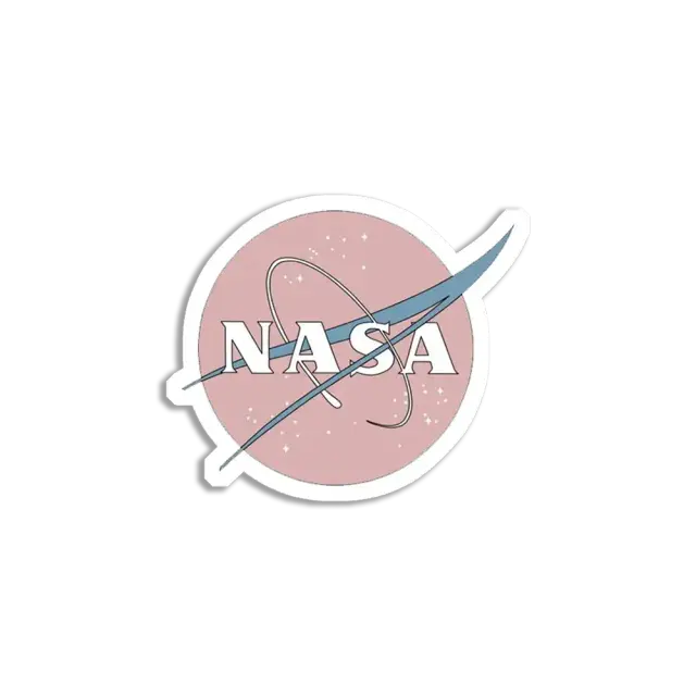Cute Nasa Pastel Sticker