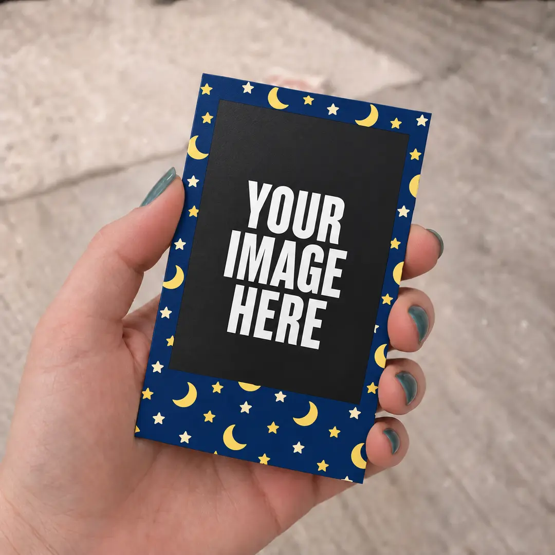 Moon Phases Polaroids