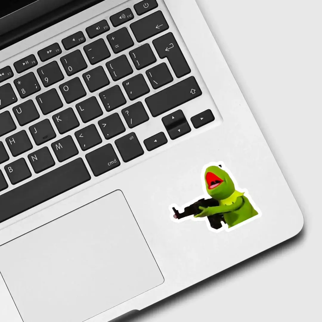 Pegatina Grito de Kermit