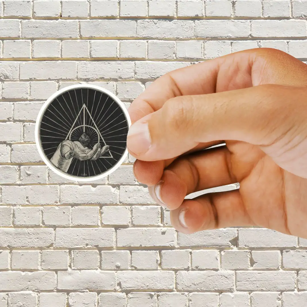 Magischer Sticker