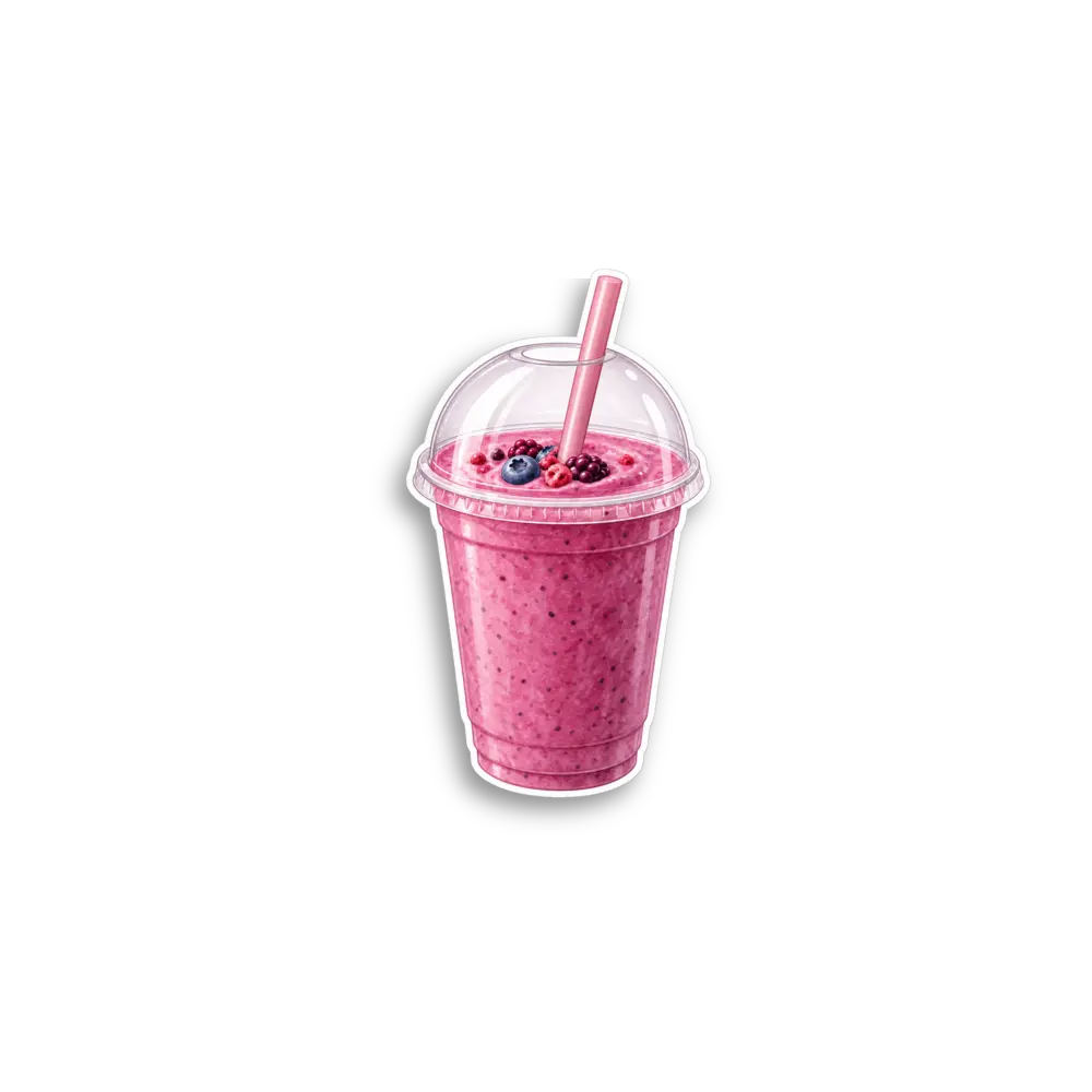 Berry Smoothie Sticker