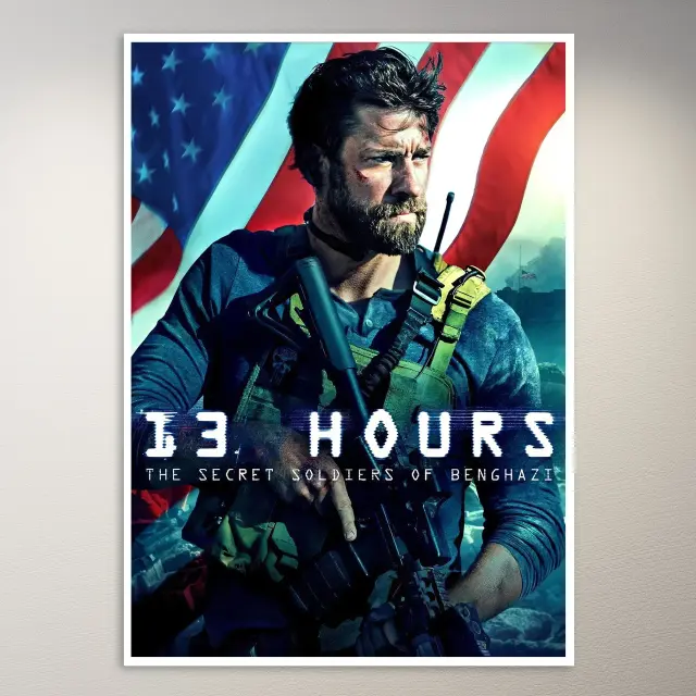 13 Hours Benghazi Soldat Poster