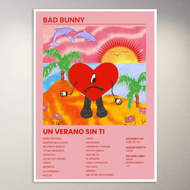 Bad Bunny Poster