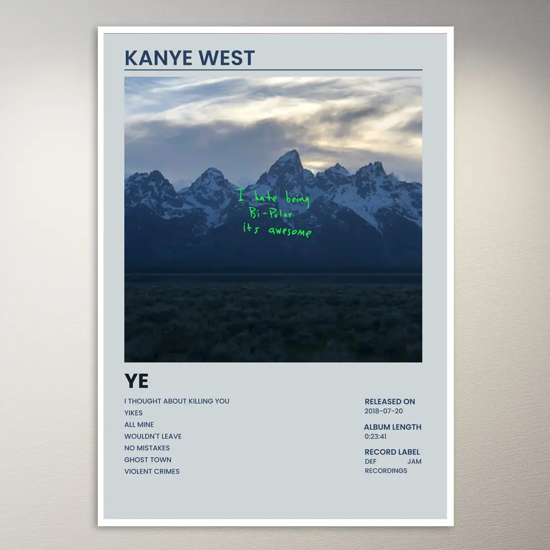 Kanye West Poster