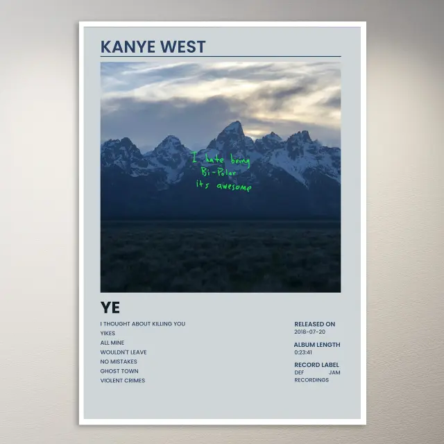 Kanye West Poster