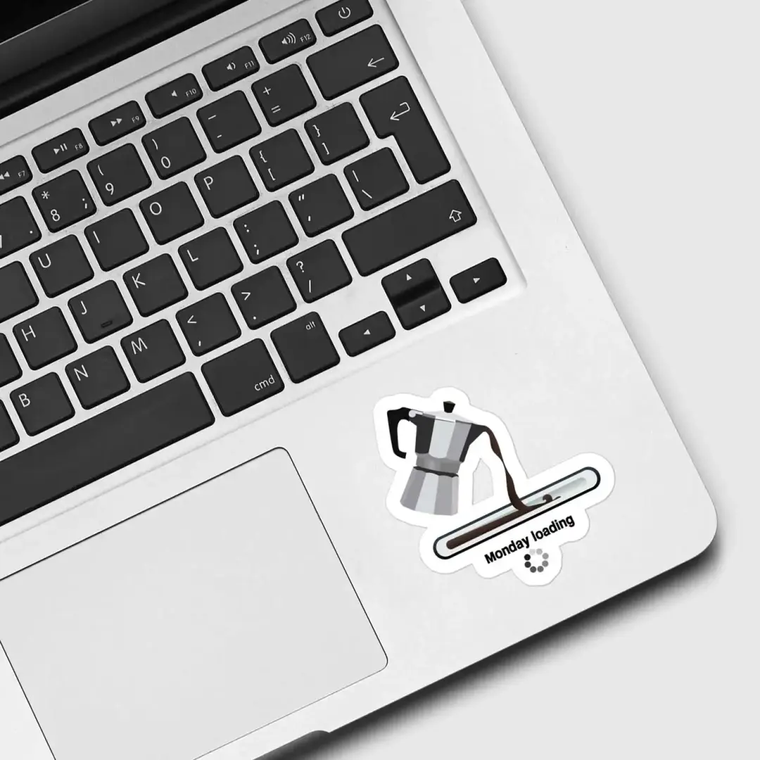 Monday Loading Sticker