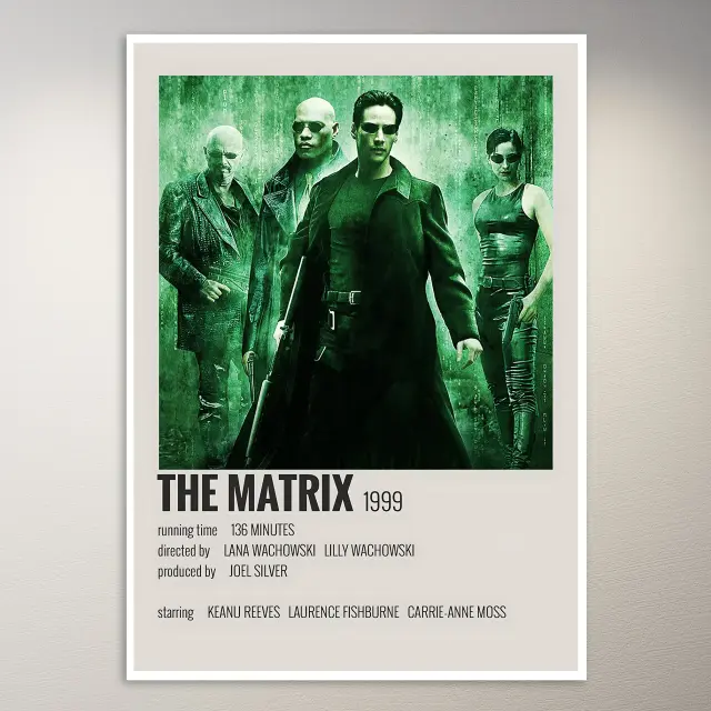 The Matrix | ملصق فني سينمائي