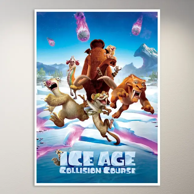 Ice Age Collision Course Poster