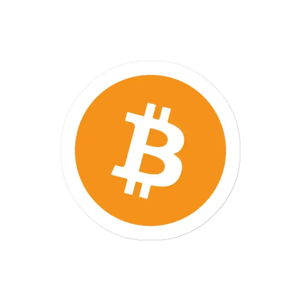 Bitcoin Sticker