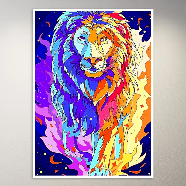 Trippy Kunst-Poster